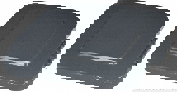 Square Brute Lid, 24w X 24d X 2.2h, Gray, 4/carton